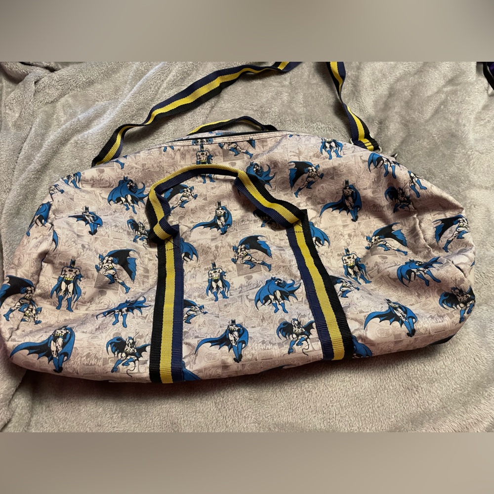 Pottery Barn Kids Batman Duffle Bag
